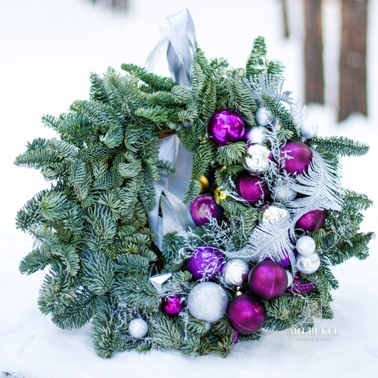 Новогодний венок #14