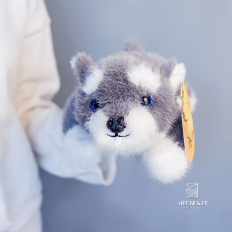 Шнауцер серый 25 см