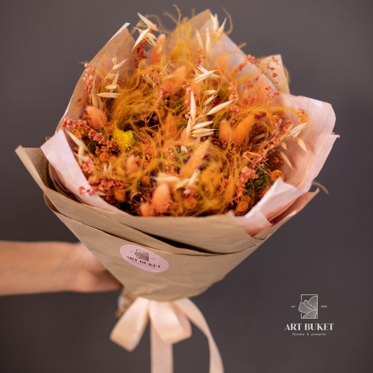 Букет из сохоцветов #45