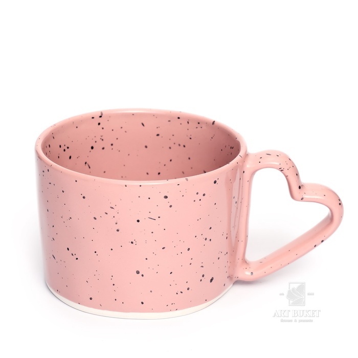 Кружка керамическая Дорого внимание «Мама», 280 мл, розовая