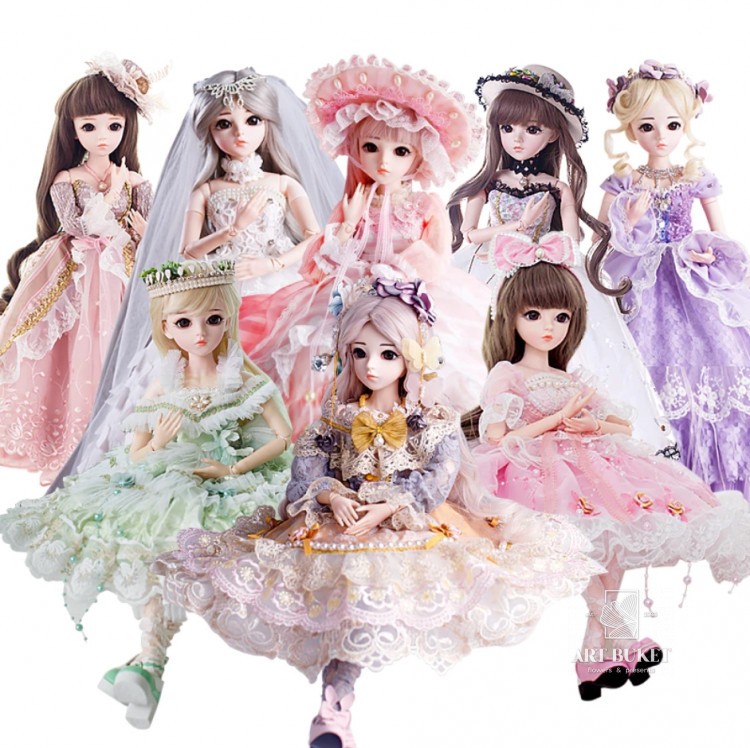 Куклы ручной работы из мягкого фарфора