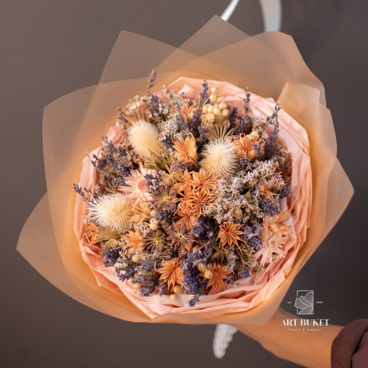 Композиция из сухоцветов №17