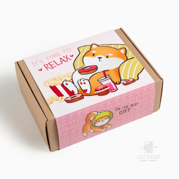 Набор подарочный "Relax" плед и аксессуары