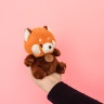 Игрушка сидячая 20 см микс с утяжелителем