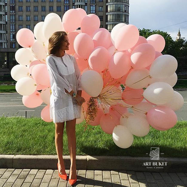 50 гелиевых шаров