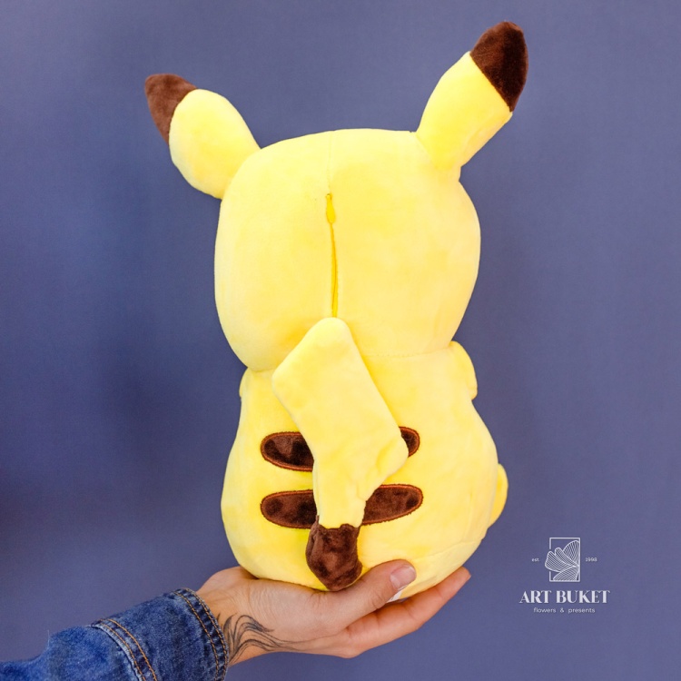 Пикачу сидящий 35 см