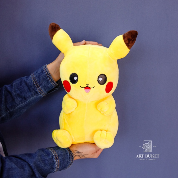 Пикачу сидящий 35 см