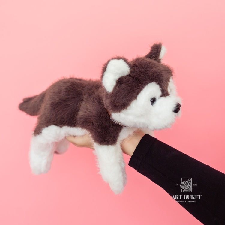 Хаски лежачий 35 см