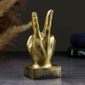 Фигурка полистоун TAKE IT EASY «Жесты: Мир», 17×7×7 см