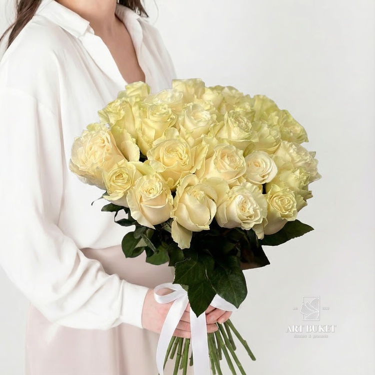 25 голландских роз