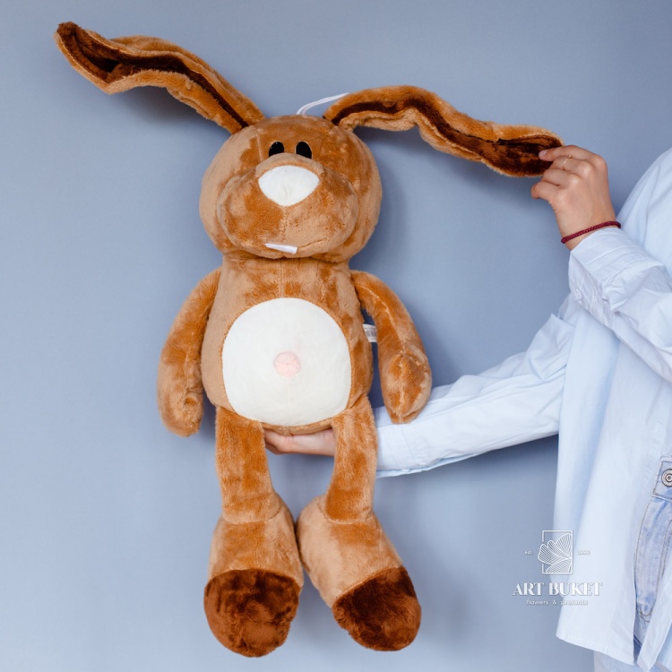 Заяц с гибкими ушами большой