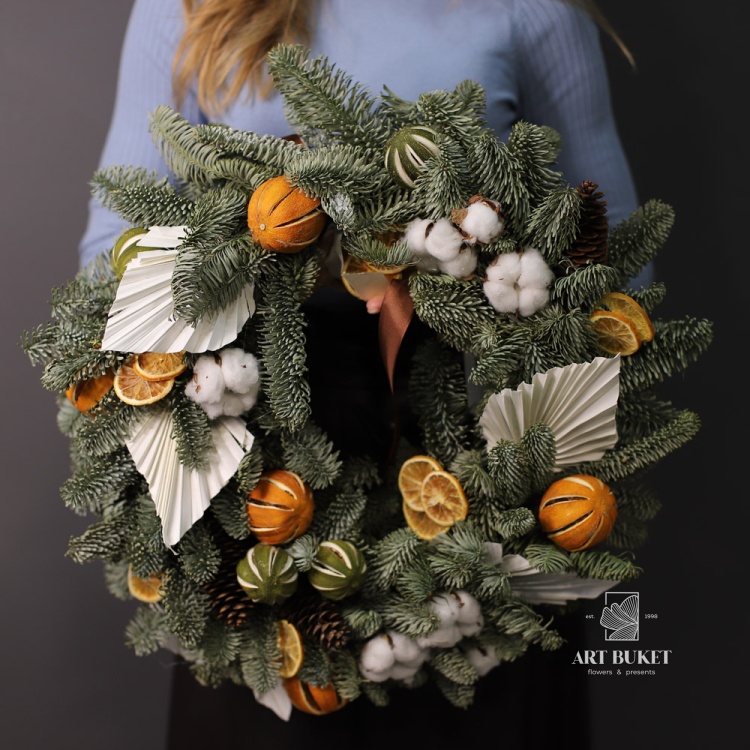 Новогодний венок #16