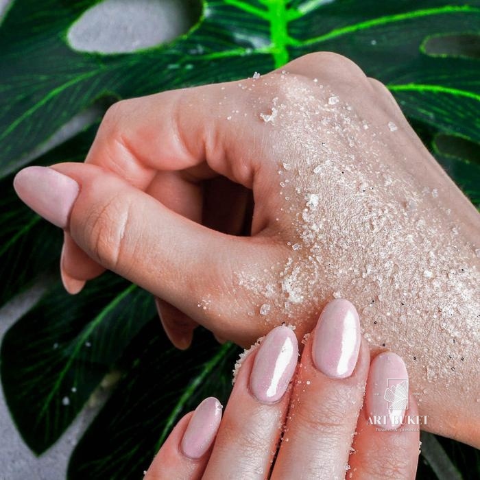 Сухой скраб "Born to SHINE" , шоколад, 200 г 