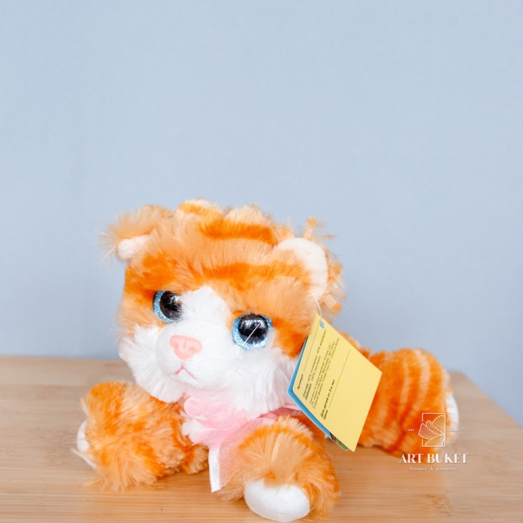 Кошка глазастая музыкальная маленькая