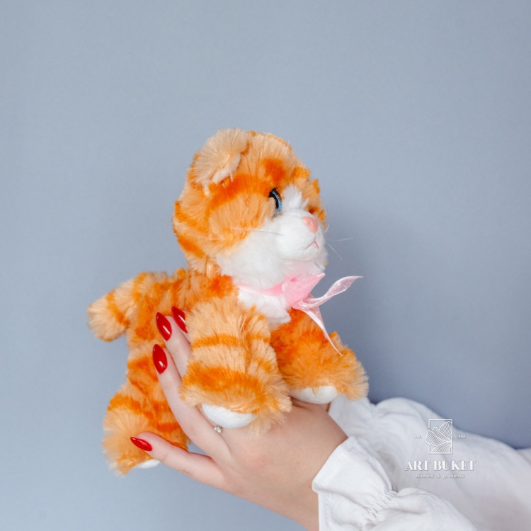 Кошка глазастая музыкальная маленькая