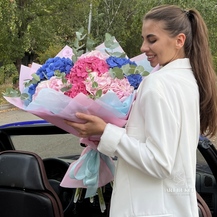 7 гортензий микс