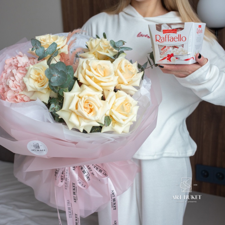 Букет и Raffaello #11