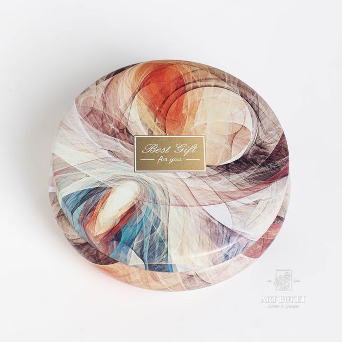 Свеча ароматическая из соевого воска с сухоцветом "Свежие цветы", 110 г            