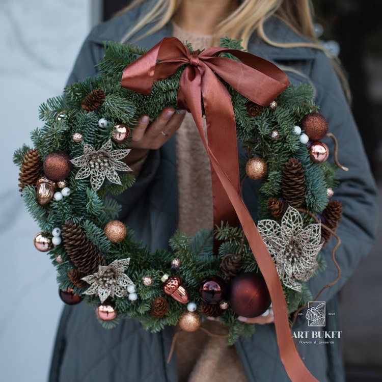 Новогодний венок #17