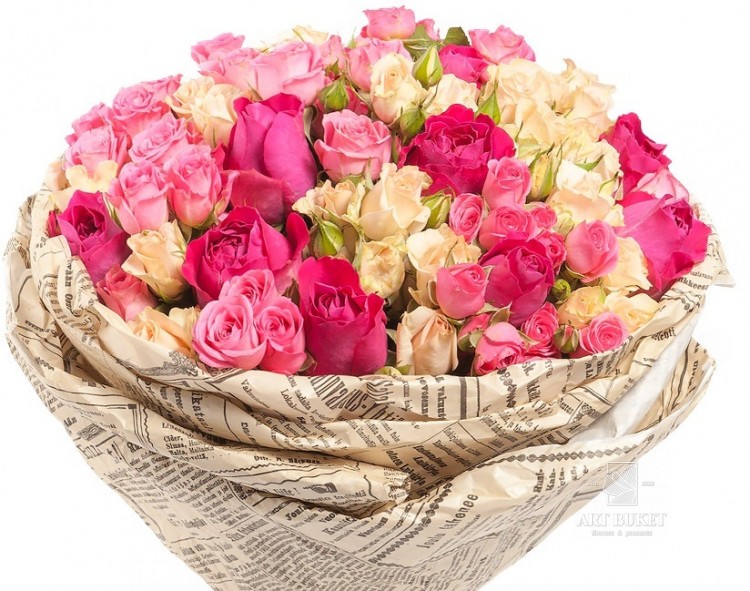 Розовая карамель