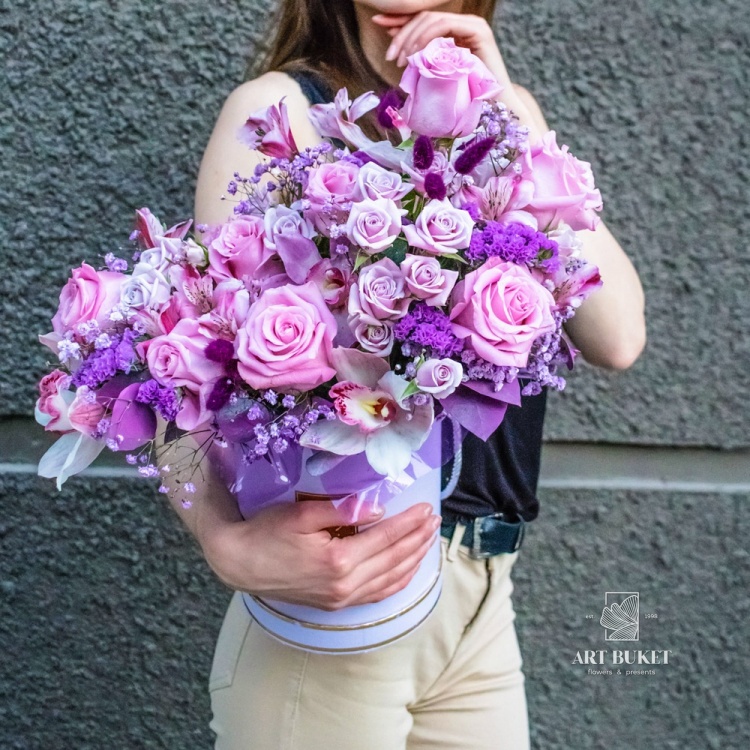 Композиция в шляпной коробке #29