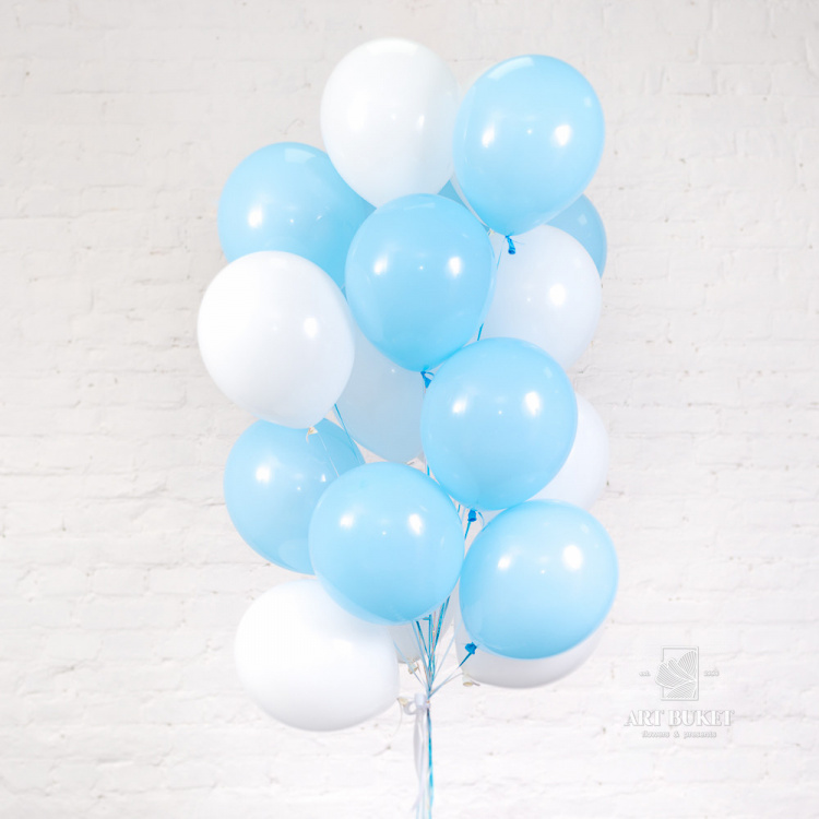 Сет 20 гелиевых шаров #12