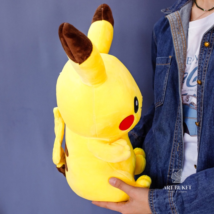 Пикачу сидящий 45 см