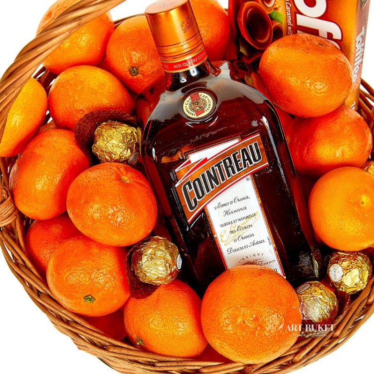 Подарочная корзина «Куантро»