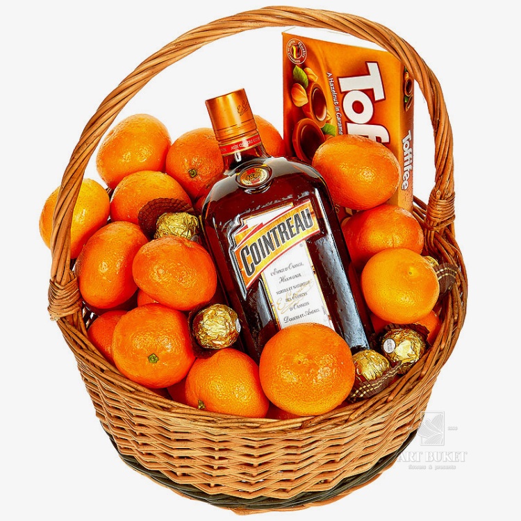 Подарочная корзина «Куантро»