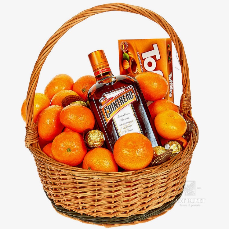 Подарочная корзина «Куантро»