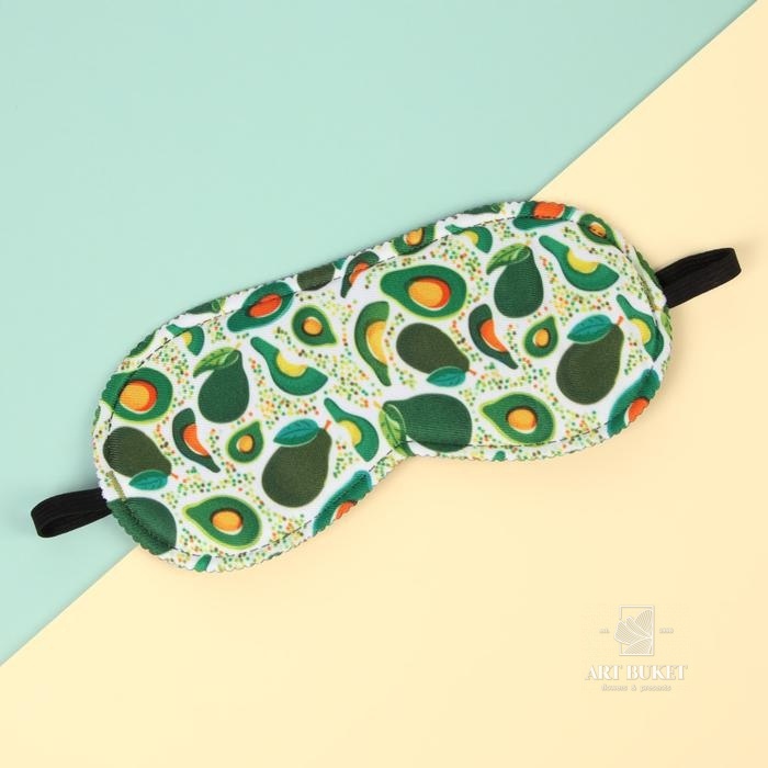 Маска для сна АВОКАДИКИ 19,5*8,5см