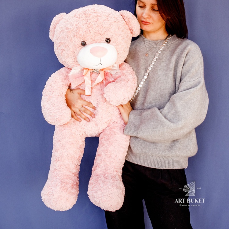 Медведь снежинка 80 см