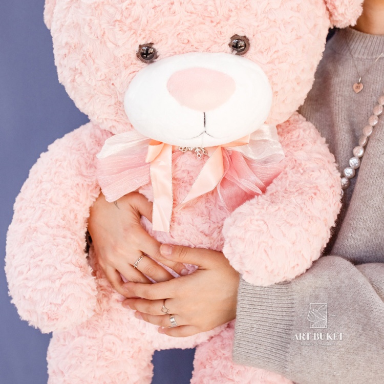 Медведь снежинка 80 см