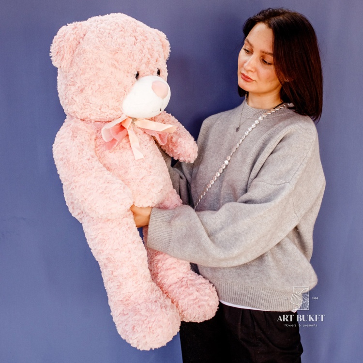 Медведь снежинка 80 см