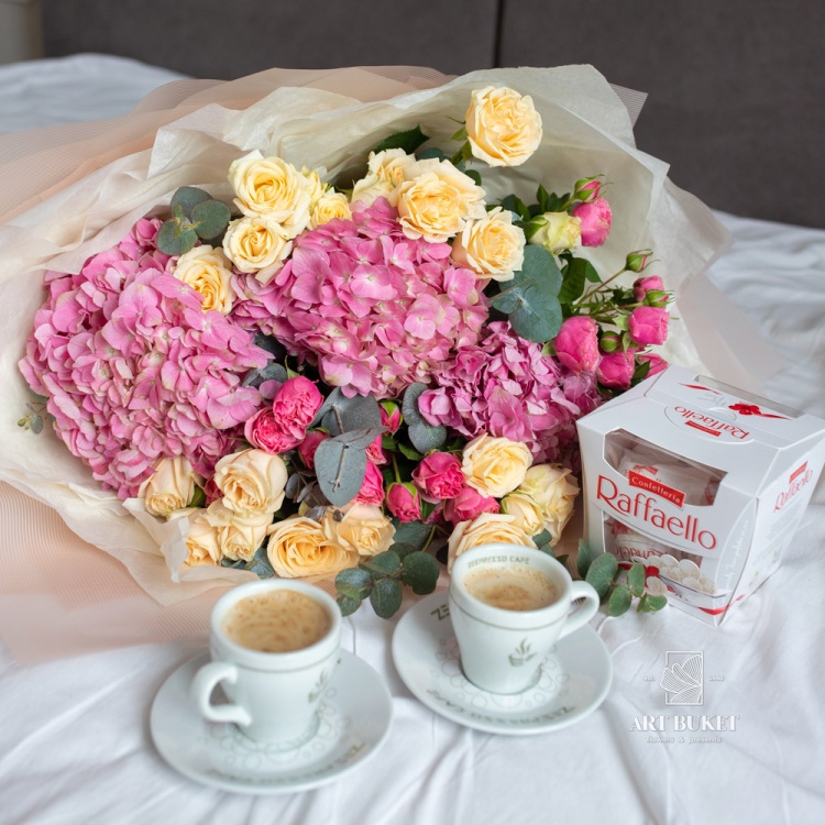 Букет и Rafaello #4