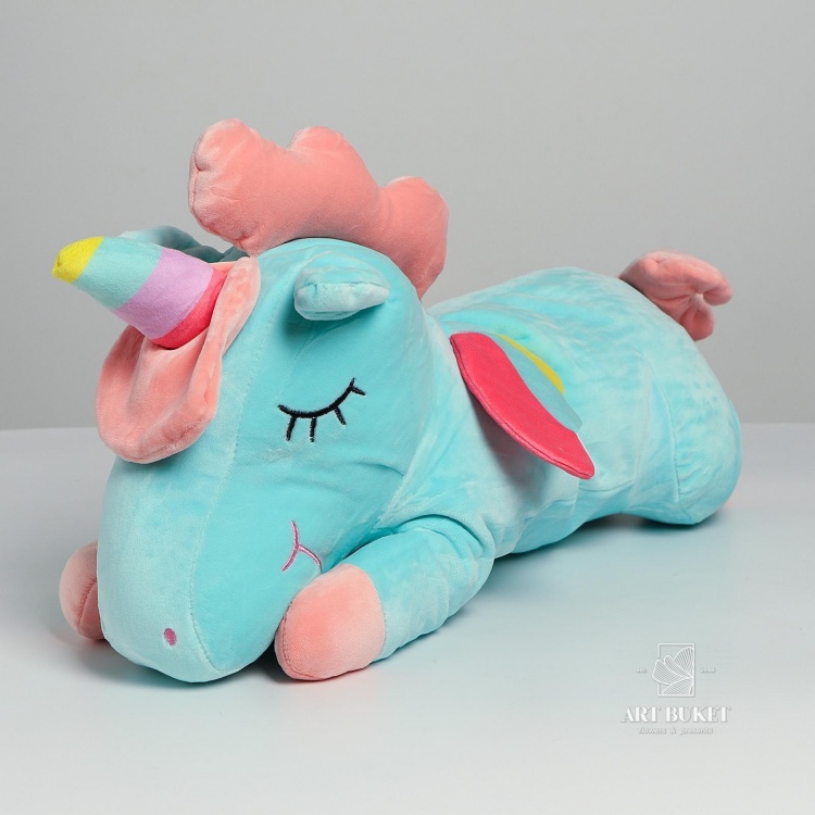 Единорог плед радужный рог