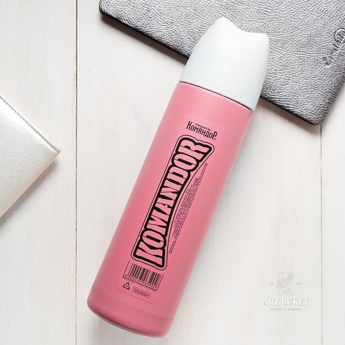 Термос "Дом там, где кот", 500 мл