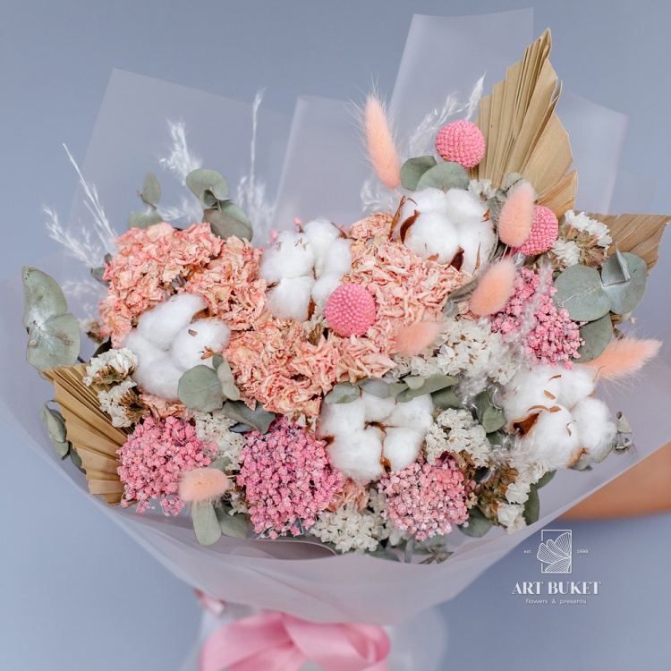 Композиция из сухоцветов #14