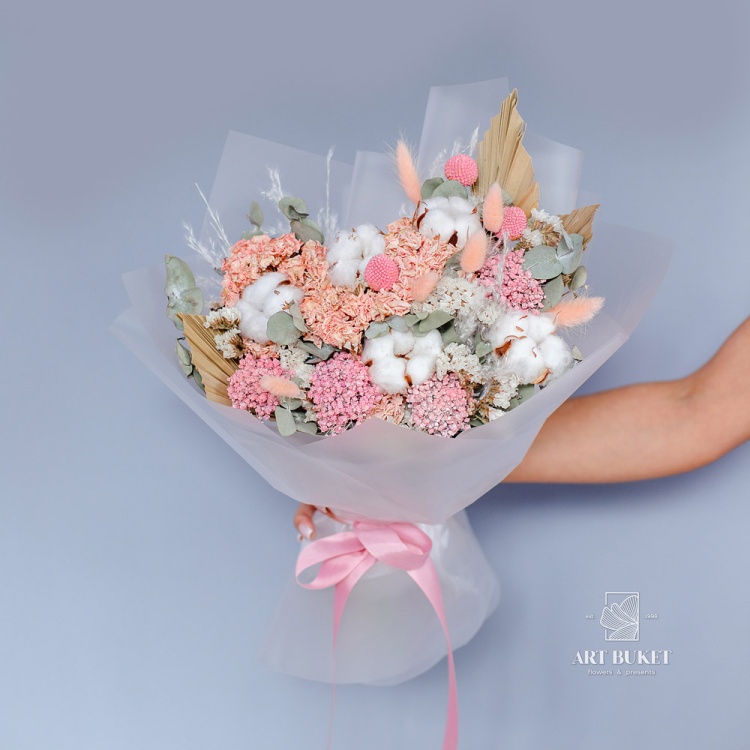 Композиция из сухоцветов #14