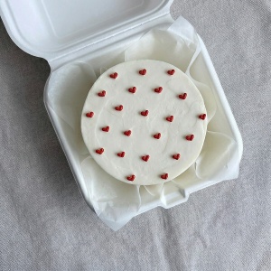 Бенто торт "сердца"