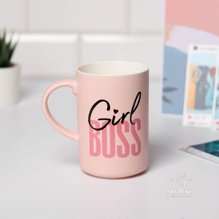 Кружка "Girl boss", 450 мл