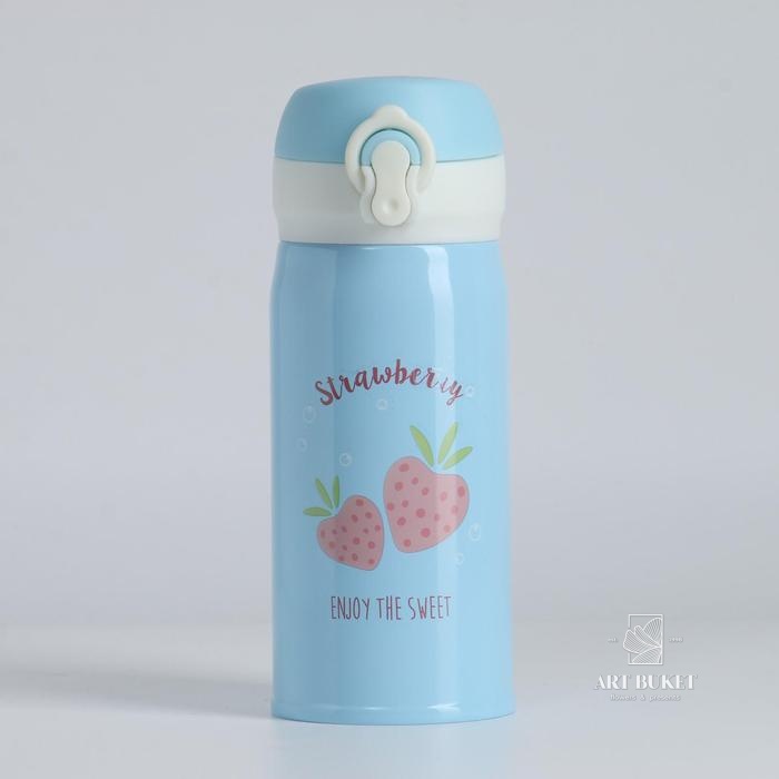 Термос, серия: Compact, "Хороший вкус" 300 мл, сохраняет тепло 8 ч, 6.5х18 см, микс