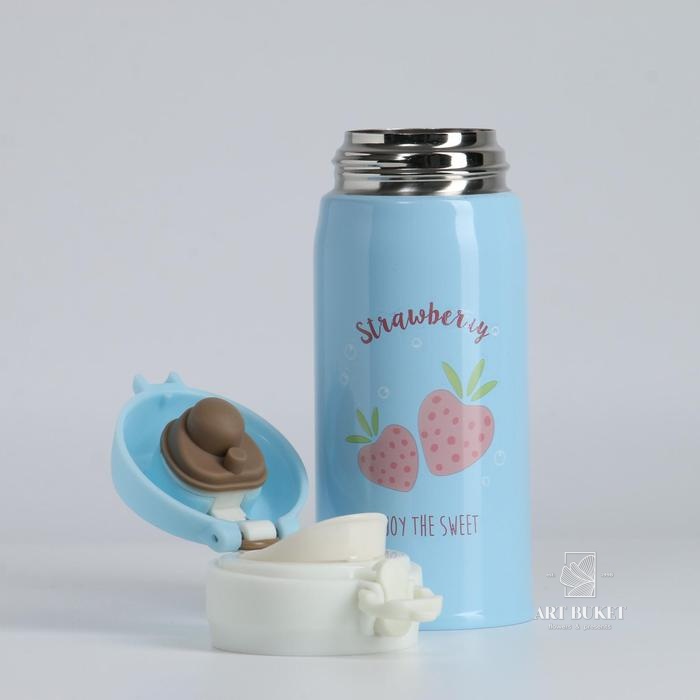 Термос, серия: Compact, "Хороший вкус" 300 мл, сохраняет тепло 8 ч, 6.5х18 см, микс