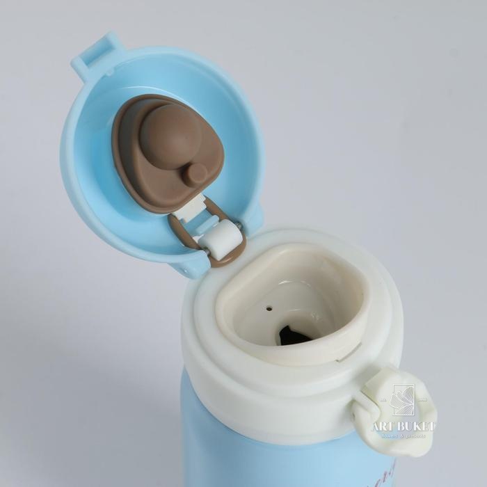 Термос, серия: Compact, "Хороший вкус" 300 мл, сохраняет тепло 8 ч, 6.5х18 см, микс