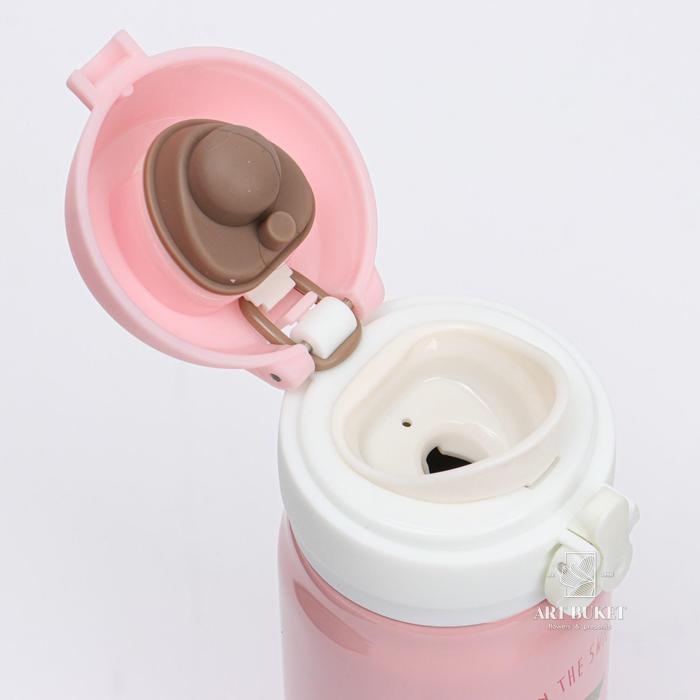 Термос, серия: Compact, "Хороший вкус" 300 мл, сохраняет тепло 8 ч, 6.5х18 см, микс