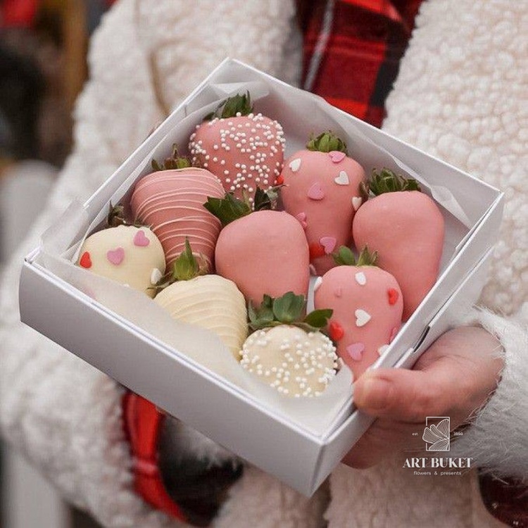 Клубника в шоколаде - 9 штук