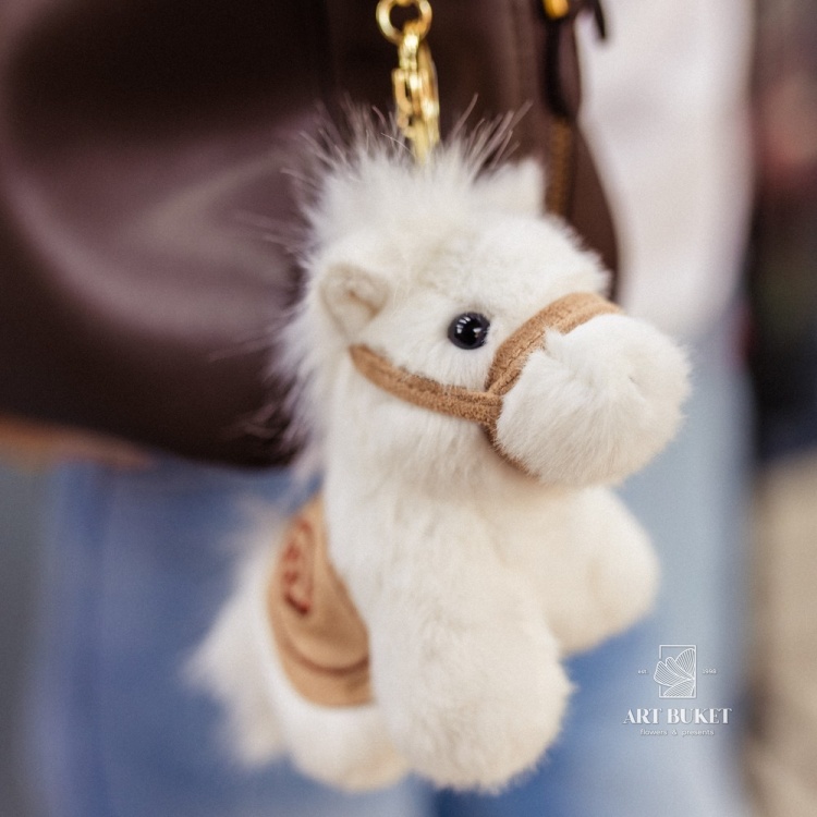 Брелок лошадка микс 11 см