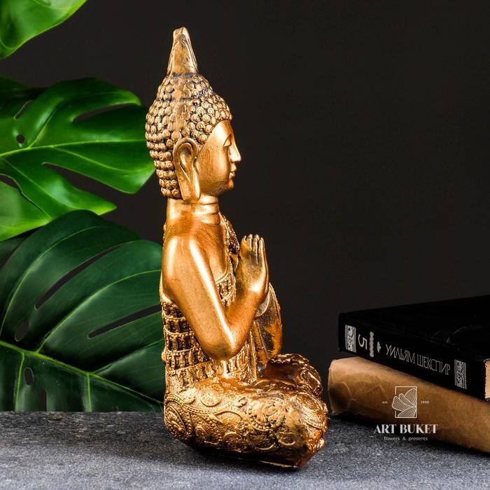 Фигура "Будда средний" бронза, 12х20х29см  