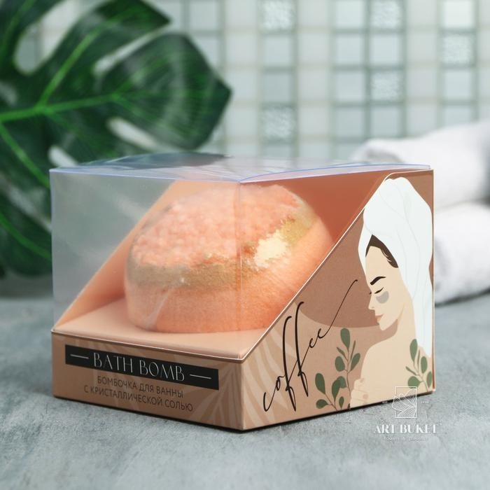 Релаксирующая бомбочка с солью Girl SPA, с медовым ароматом, 300 г