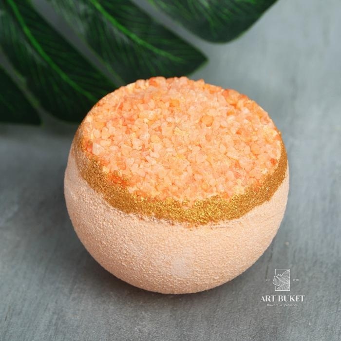 Релаксирующая бомбочка с солью Girl SPA, с медовым ароматом, 300 г